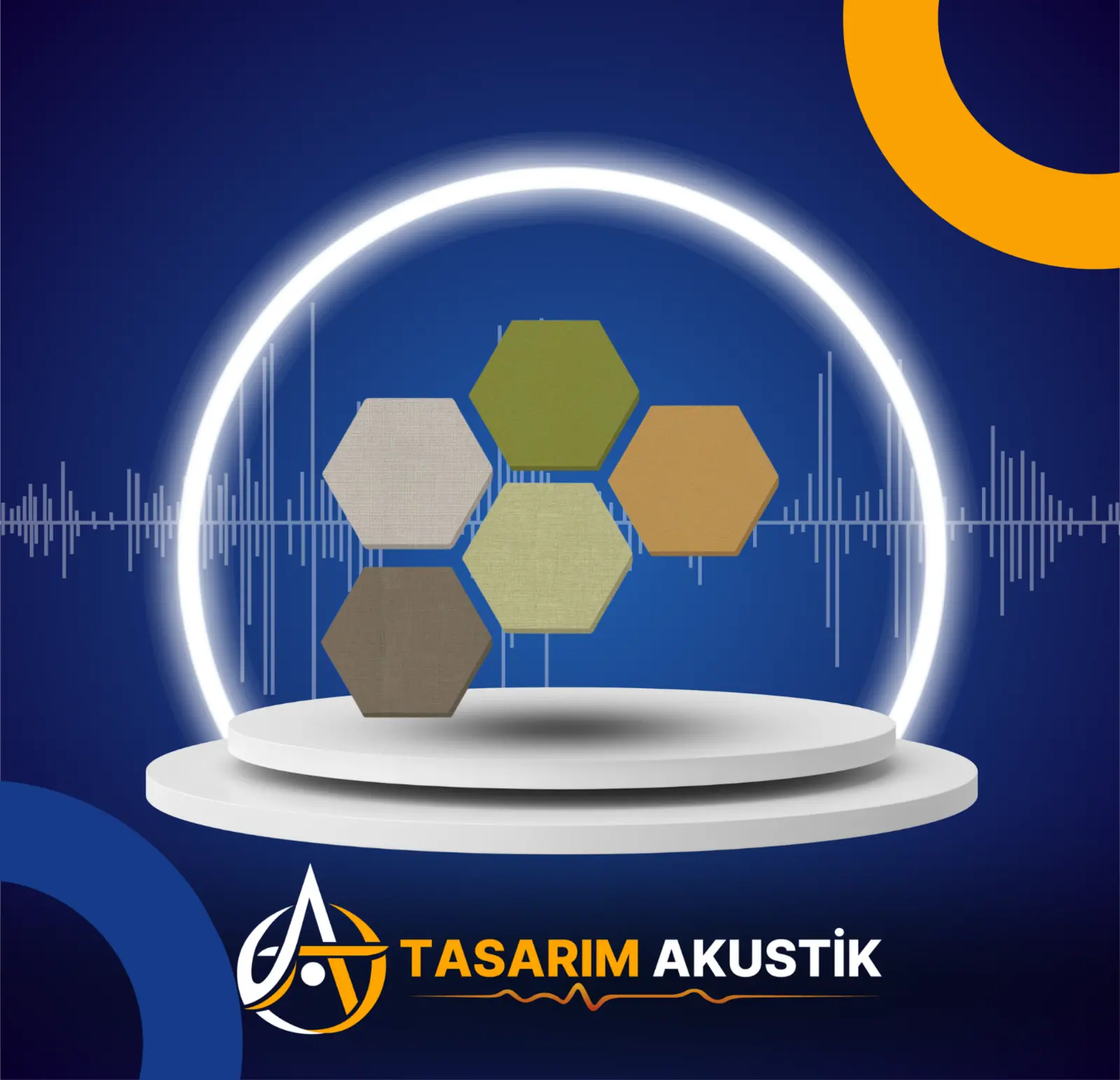 Altıgen Akustik Panel görsel 2