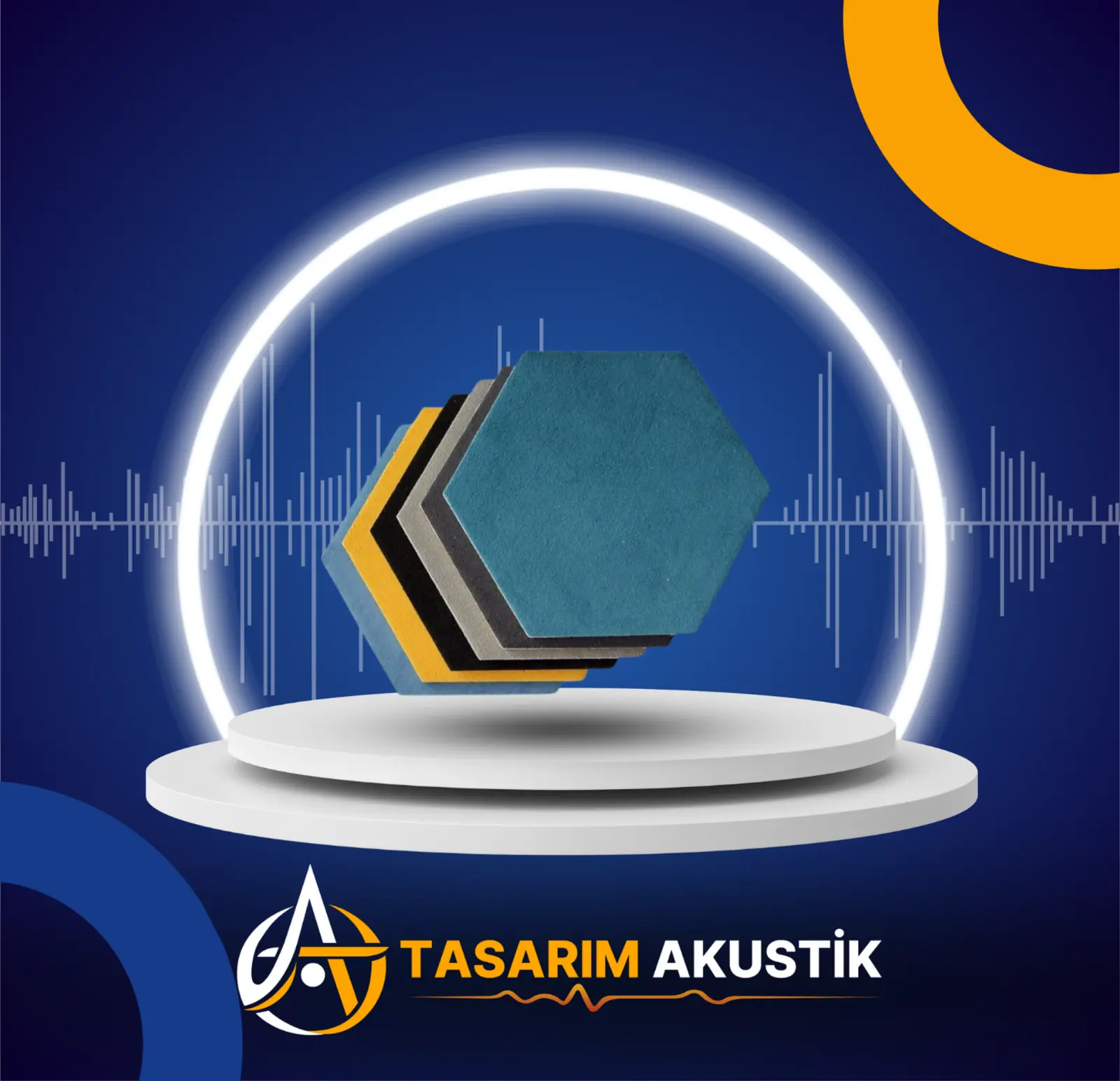 Altıgen Akustik Panel görsel 4