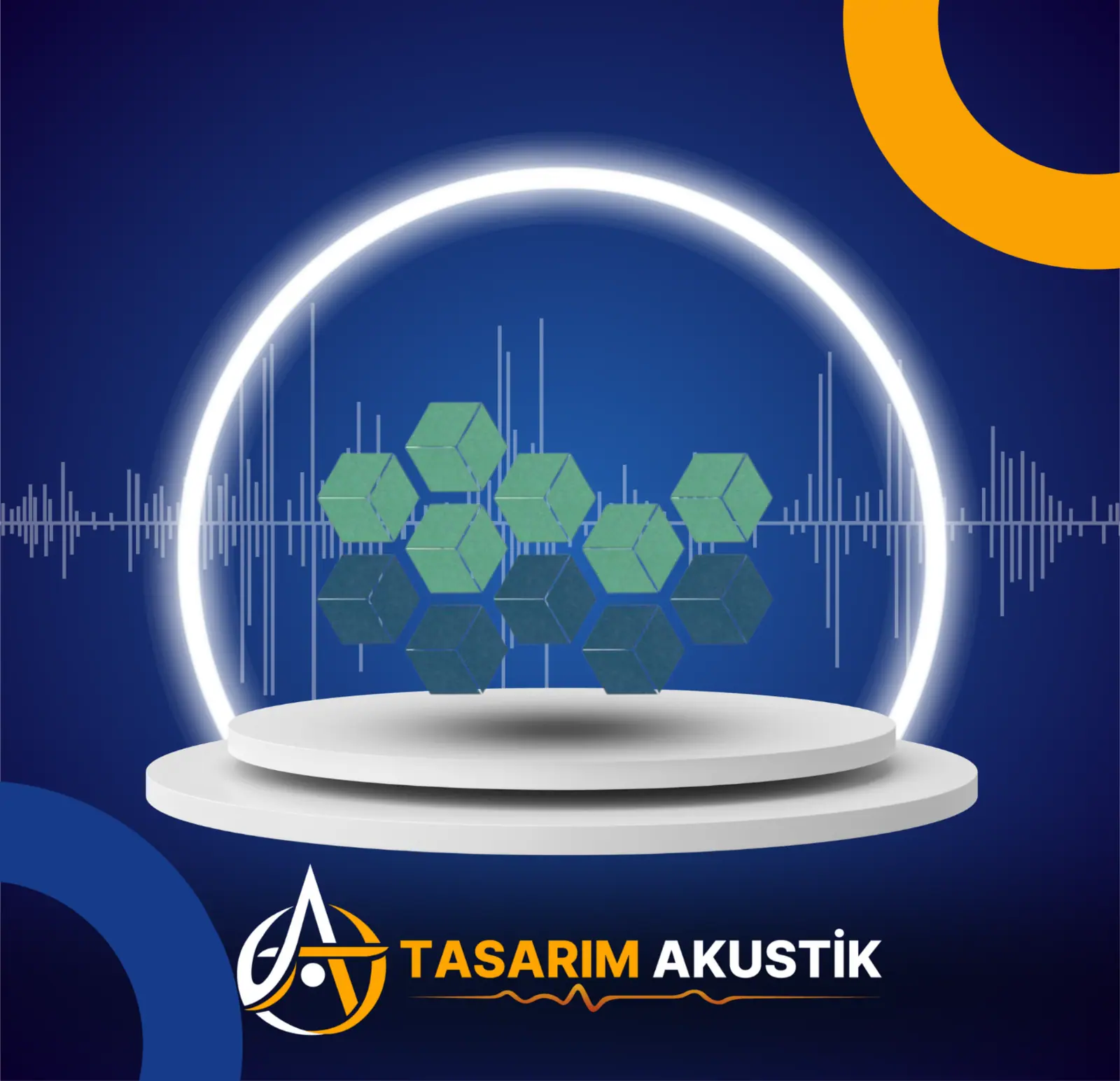 Altıgen Akustik Panel görsel 5