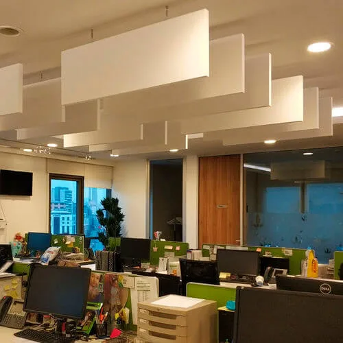 Akustik Baffle Panel yan görsel 1