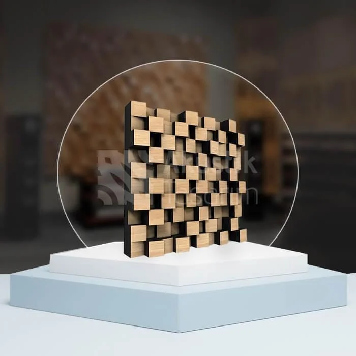 Akustik Difüzör Panel yan görsel 1