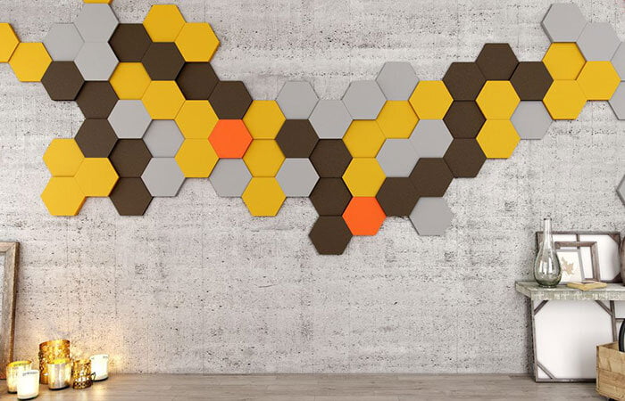 Altıgen Akustik Panel yan görsel 1